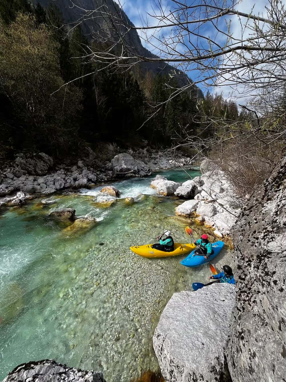 Kayaking in Slovenia
